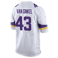 tocy MN.Vikings #43 Andrew Van Ginkel Player Purple Home Game Stitched Jerseys