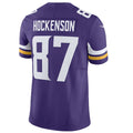 tocy MN.Vikings #87 T.J. Hockenson Player Purple Vapor F.U.S.E. Limited Stitched Jerseys