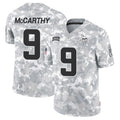 tocy MN.Vikings #9 J.J. McCarthy Player Arctic Camo Salute to Service Limited Stitched Jerseys