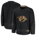 Tocy N.Predators Black 2024 Military Appreciation Practice Jerseys