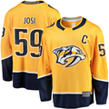 Tocy N.Predators #59 Roman Josi Gold Home Breakaway Jerseys