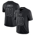 tocy NE.Patriots #10 Drake Maye Player Black REFLECTIVE Limited Stitched Jerseys