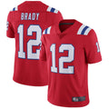 tocy NE.Patriots #12 Tom Brady Player Red Home Limited Stitched Jerseys