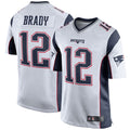 tocy NE.Patriots #12 Tom Brady Player White Home Game Stitched Jerseys