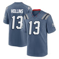 Tocy NE.Patriots #13 Mack Hollins Player Blue Rivalries Collection Home Game Stitched Jerseys