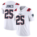 Tocy NE.Patriots #25 Marcus Jones Player White Vapor Untouchable Home Game Stitched Jerseys