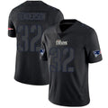 tocy NE.Patriots #32 TreVeyon Henderson Player Black Limited Impact Stitched Jerseys