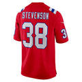 tocy NE.Patriots #38 Rhamondre Stevenson Player Red Home Game Stitched Jerseys
