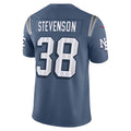 tocy NE.Patriots #38 Rhamondre Stevenson Player Storm Blue Rivalries Collection Limited Stitched Jerseys
