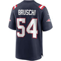 tocy NE.Patriots #54 Tedy Bruschi Navy Game Retired Player Stitched Jerseys