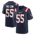 Tocy NE.Patriots #55 Jared Wilson Player Navy Home Game Stitched Jerseys