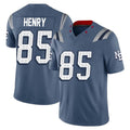 Tocy NE.Patriots #85 Hunter Henry Player Blue Limited Rivalries Collection Home Game Stitched Jerseys