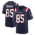 Tocy NE.Patriots #85 Hunter Henry Player Navy Home Game Stitched Jerseys