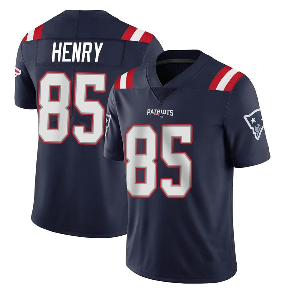 Tocy NE.Patriots #85 Hunter Henry Player Navy Vapor Untouchable Home Game Stitched Jerseys