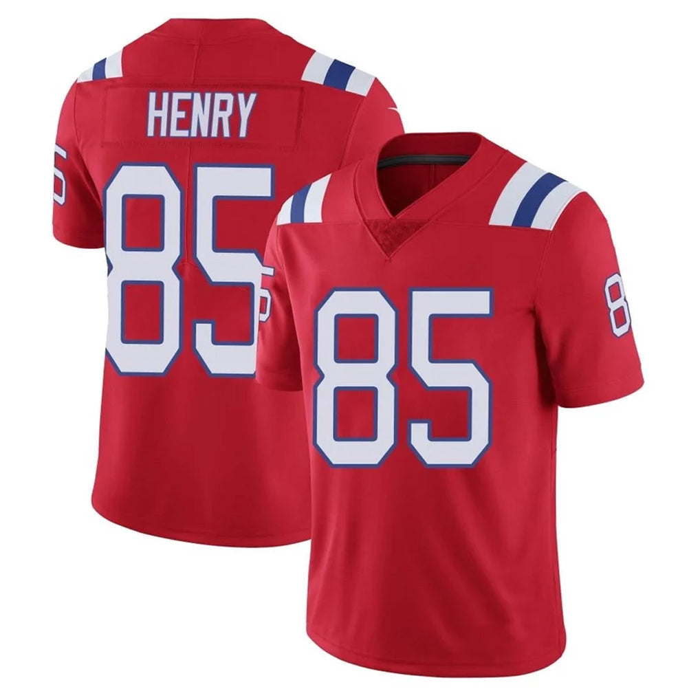 Tocy NE.Patriots #85 Hunter Henry Player Red Vapor Untouchable Home Game Stitched Jerseys
