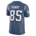 tocy NE.Patriots #85 Hunter Henry Player Storm Blue Rivalries Collection Limited Stitched Jerseys