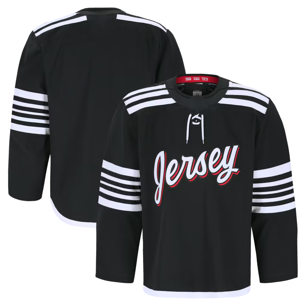 Tocy N.Jersey Devils Black Alternate Authentic Pro Jerseys