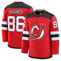 Tocy N.Jersey Devils #86 Jack Hughes Red Home Premium Jerseys