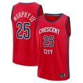 tocy NO.Pelicans #25 Trey Murphy III Red Fast Break Replica Player Stitched Jerseys- Statement Edition