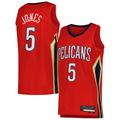 tocy NO.Pelicans #5 Herbert Jones Red Swingman Stitched Jerseys- Statement Edition