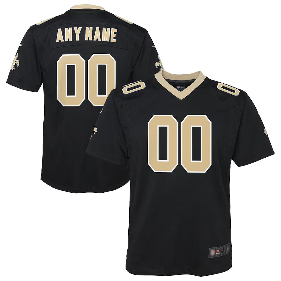 tocy Custom NO.Saints Home Game Stitched Jerseys