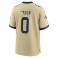 tocy NO.Saints #0 Jordyn Tyson Gold 2026 Draft First Round Pick No. 8 Alternate Game Stitched Jerseys