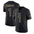 Tocy NO.Saints #1 Kool-Aid McKinstry Player Black Impact Limited Home Game Stitched Jerseys