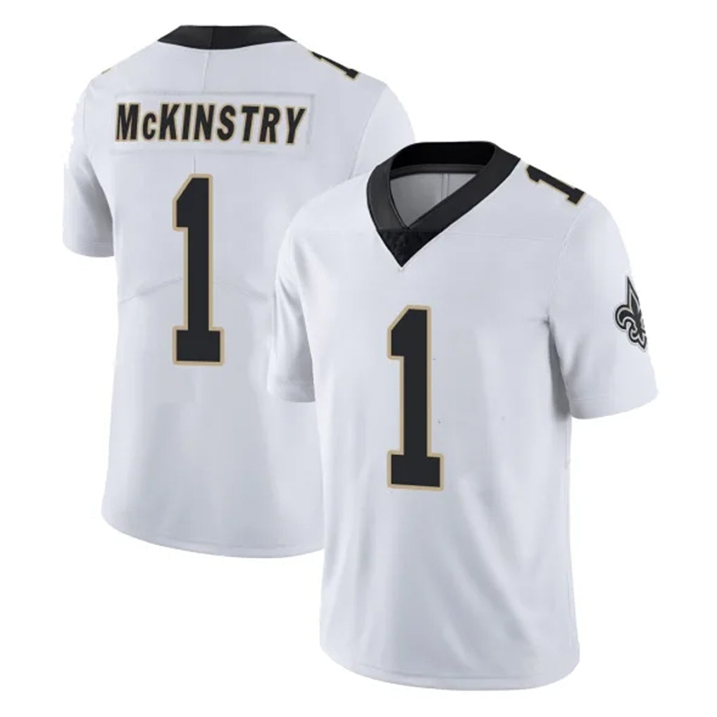 Tocy NO.Saints #1 Kool-Aid McKinstry Player White Limited Vapor Untouchable Home Game Stitched Jerseys