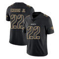 Tocy NO.Saints #22 Martin Emerson Jr. Player Black Impact Limited Home Game Stitched Jerseys