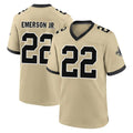 Tocy NO.Saints #22 Martin Emerson Jr. Player Gold Home Game Stitched Jerseys