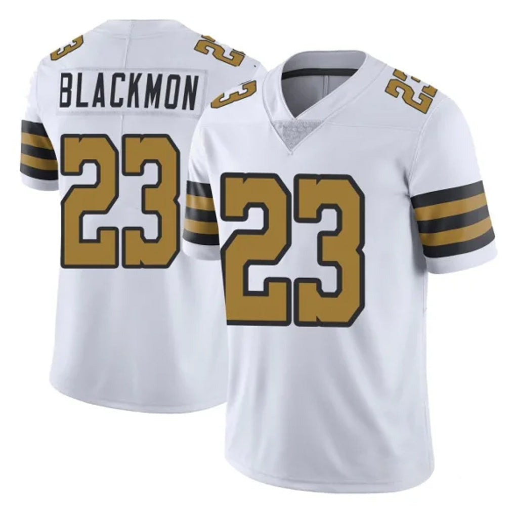 Tocy NO.Saints #23 Julian Blackmon Player White Limited Color Rush Home Game Stitched Jerseys