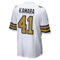 tocy NO.Saints #41 Alvin Kamara Player White Alternate Game Stitched Jerseys