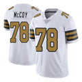 Tocy NO.Saints #78 Erik McCoy Player White Limited Color Rush Home Game Stitched Jerseys