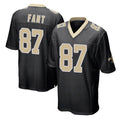 Tocy NO.Saints #87 Noah Fant Player Black Home Game Stitched Jerseys