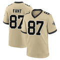 Tocy NO.Saints #87 Noah Fant Player Gold Home Game Stitched Jerseys