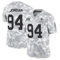 tocy NO.Saints #94 Cameron Jordan Player Arctic Camo Salute to Service Limited Stitched Jerseys