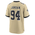 tocy NO.Saints #94 Cameron Jordan Player Gold Alternate Game Stitched Jerseys