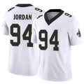 tocy NO.Saints #94 Cameron Jordan Player White Vapor F.U.S.E. Limited Stitched Jerseys
