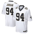 tocy NO.Saints #94 Cameron Jordan White Game Stitched American Stitched Jerseys