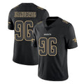 Tocy NO.Saints #96 Carl Granderson Player Black Impact Limited Home Game Stitched Jerseys