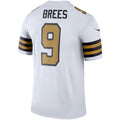 tocy NO.Saints #9 Drew Brees White Alternate Legend Player Performance Top Stitched Jerseys
