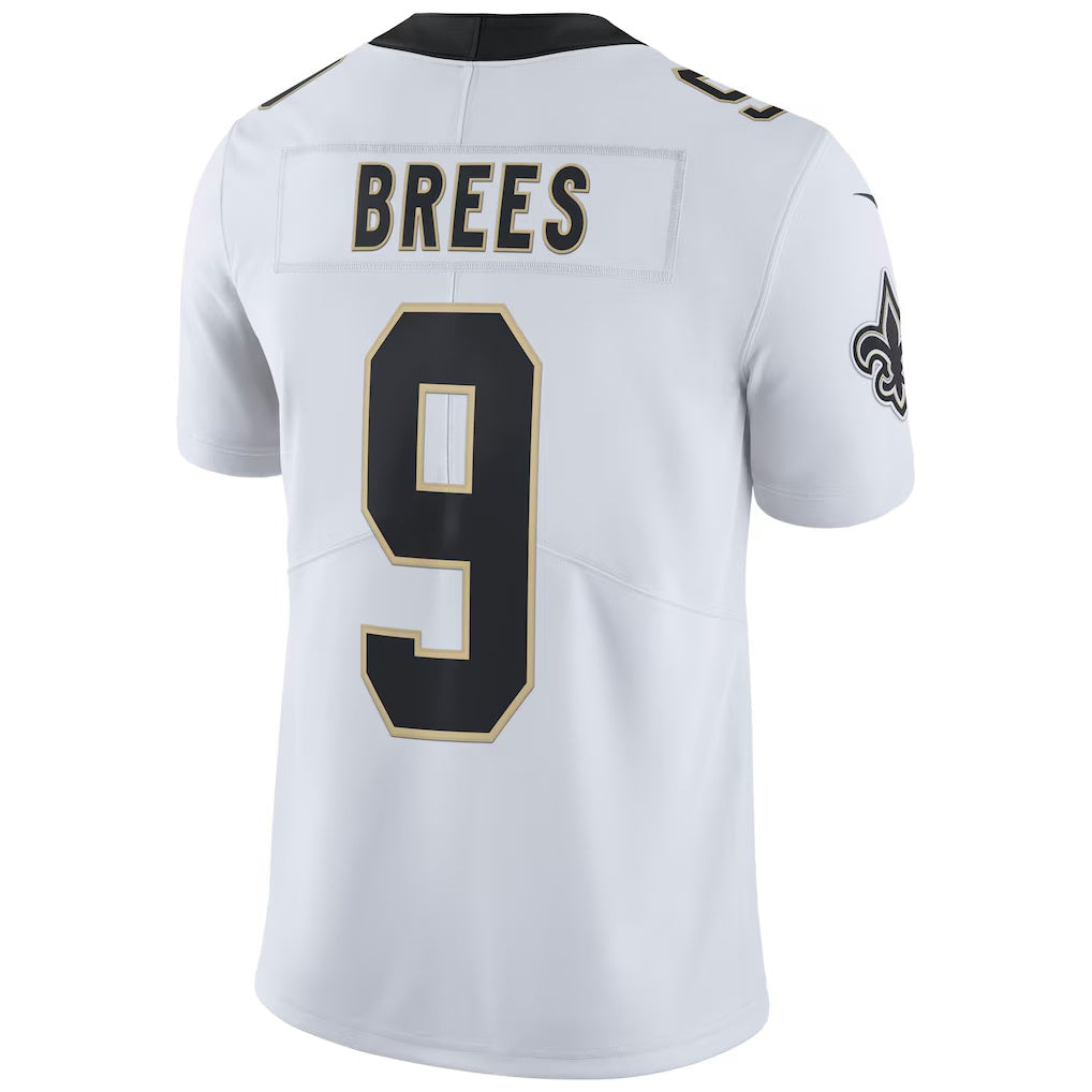 tocy NO.Saints #9 Drew Brees White Vapor Untouchable Limited Player Stitched Jerseys