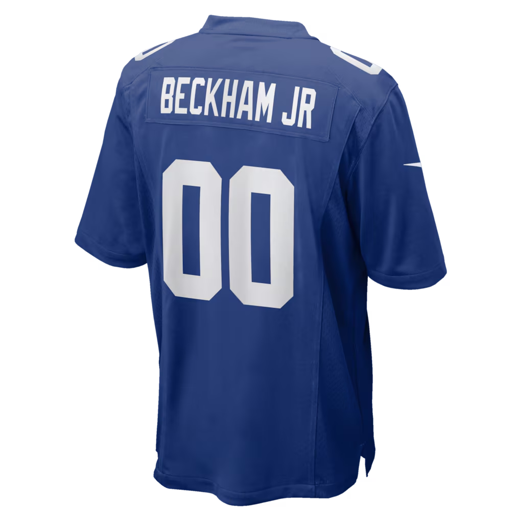 tocy NY.Giants #00 Odell Beckham Jr. Royal Team Game Stitched Jerseys