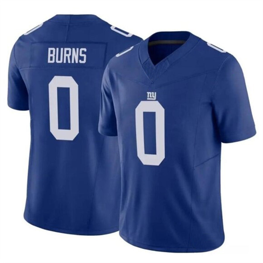 tocy NY.Giants #0 Brian Burns Player Blue F.U.S.E. Limited Stitched Jerseys