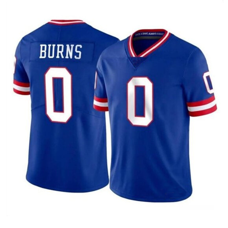 tocy NY.Giants #0 Brian Burns Player Royal Vapor Limited Stitched Jerseys