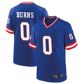 tocy NY.Giants #0 Brian Burns Royal Classic Game Player Jersey American Stitched Jerseys