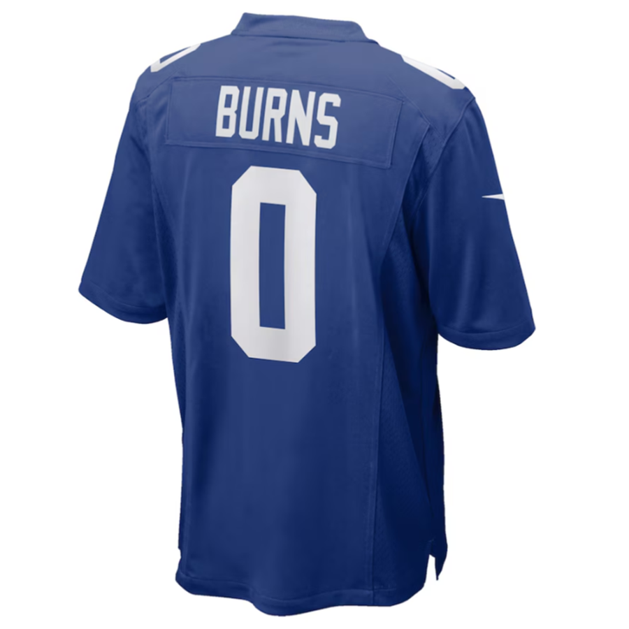 tocy NY.Giants #0 Brian Burns Royal Game Player Jersey American Stitched Jerseys
