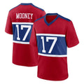 Tocy NY.Giants #17 Darnell Mooney Player Red Century Home Game Stitched Jerseys