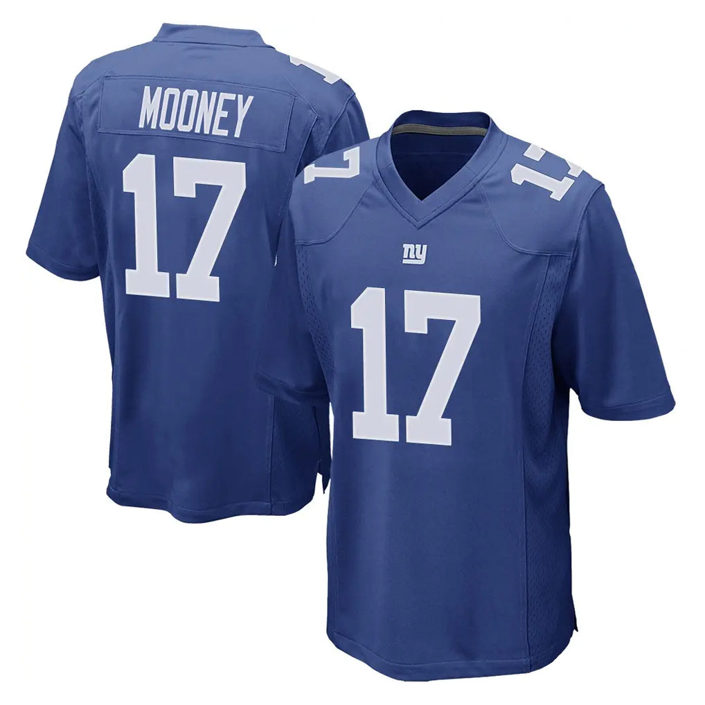 Tocy NY.Giants #17 Darnell Mooney Player Royal Home Game Stitched Jerseys