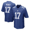 Tocy NY.Giants #17 Darnell Mooney Player Royal Home Game Stitched Jerseys